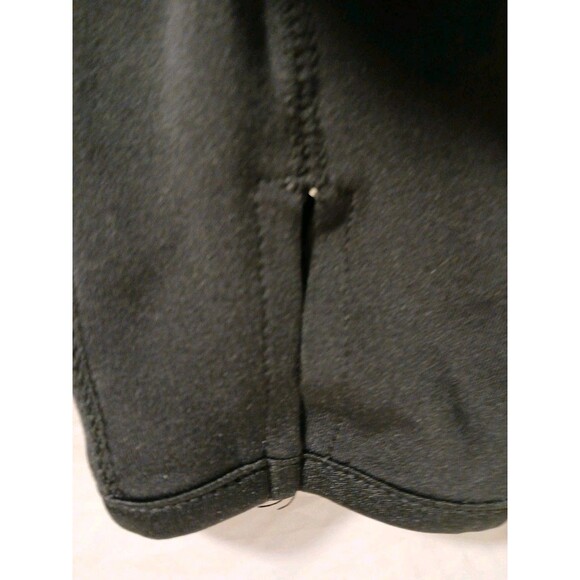 Puma Sport Lifestyle 1/4 Zip Pullover Jacket Size LG Black Thumb Hole Longsleeve - Picture 8 of 14